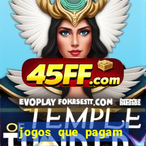 jogos que pagam dinheiro de verdade no pix